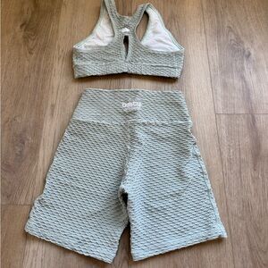 Booty by Brabants Croco Skin Bra & Shorts Set